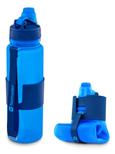 Load image into Gallery viewer, Nomader Collapsible Water Bottle (Blue)
