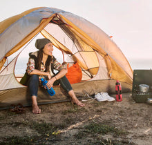 Load image into Gallery viewer, Nomader Collapsible Water Bottle (Red)