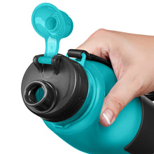 Load image into Gallery viewer, Nomader Collapsible Water Bottle (Aqua Blue)