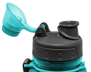 Nomader Collapsible Water Bottle (Aqua)