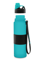 Load image into Gallery viewer, Nomader Collapsible Water Bottle (Aqua Blue)