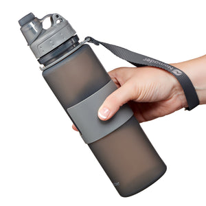 Nomader Collapsible Water Bottle (Cool Gray)