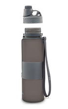 Load image into Gallery viewer, Nomader Collapsible Water Bottle (Cool Gray)