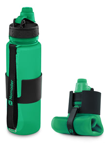 Nomader Collapsible Water Bottle (Green)