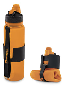 Nomader Collapsible Water Bottle (Orange)