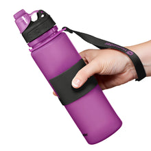Load image into Gallery viewer, Nomader Collapsible Water Bottle (Purple)