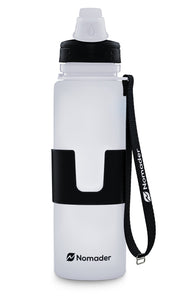 Nomader Collapsible Water Bottle (White)